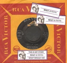 Mickey & Sylvia - This Is My Story RCA 7811 Vinyl 45 rpm Record