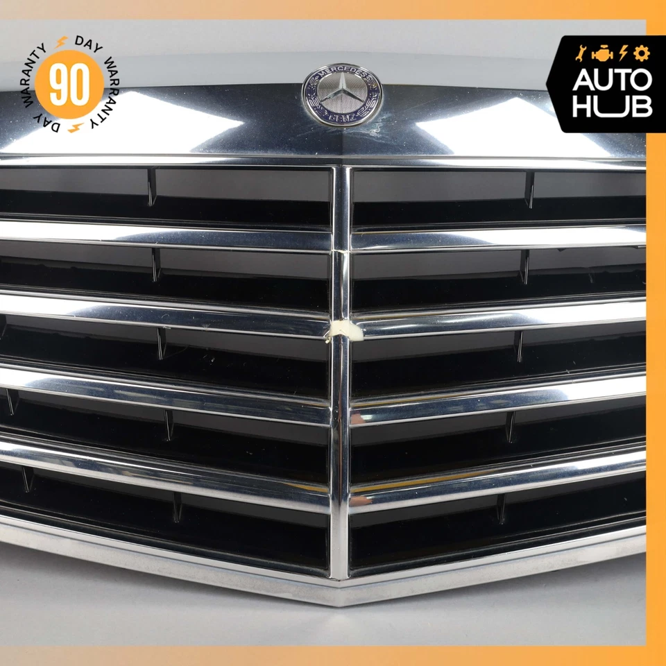 10-13 Mercedes W221 S550 S63 AMG capó radiador parrilla 2218800483 OEM Foto 3 de 4