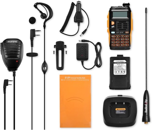 Handheld Police Radio Scanner 2-Way Triple Power Digital Transceiver ...