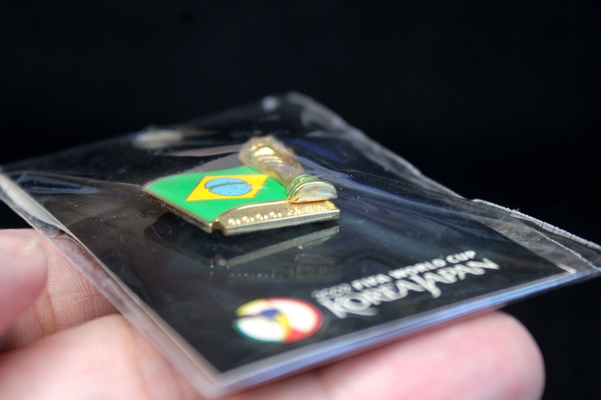 FIFA World Cup Korea/Japan 2002 Participant BRAZIL with 4