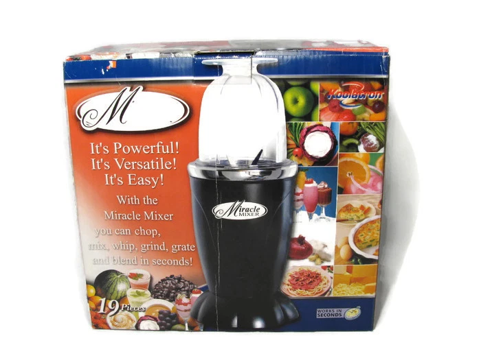  Koolatron SL380E Black Miracle миксер смузи блендер еда фрукты 19 штук  - Изображение 2 из 4