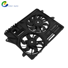Radiator Condenser Fan Assembly For 2015-2021 2022 Ford Mustang 3.7L 5.0L 5.2L