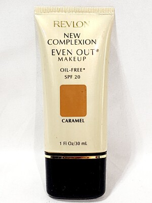 Revlon Complexion CARAMEL Even Out Makeup Foundation Oil-Free 1 oz/30mL New RARE