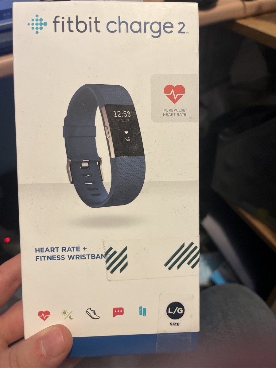 Fitbit Charge Wireless Heart Rate Activity Wristband Blue
