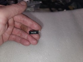 Atari 7800 Top Cover Original (4)-Buttons w/Springs ONLY-Intact-OK -Just OK-READ