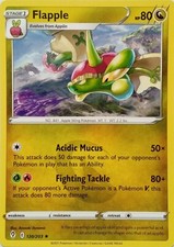 120/203 FLAPPLE | RARE | EVOLVING SKIES POKEMON CARD