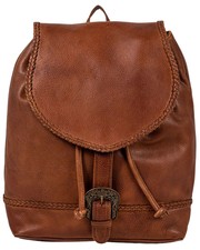 Myra Bag Women's Lobeth Leather Hairon Backpack Brown