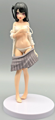 Anime/Manga-PVC-Sexy Anime Mädchen-schwarze Haare-Kimono-ca.19cm-Erwachsene