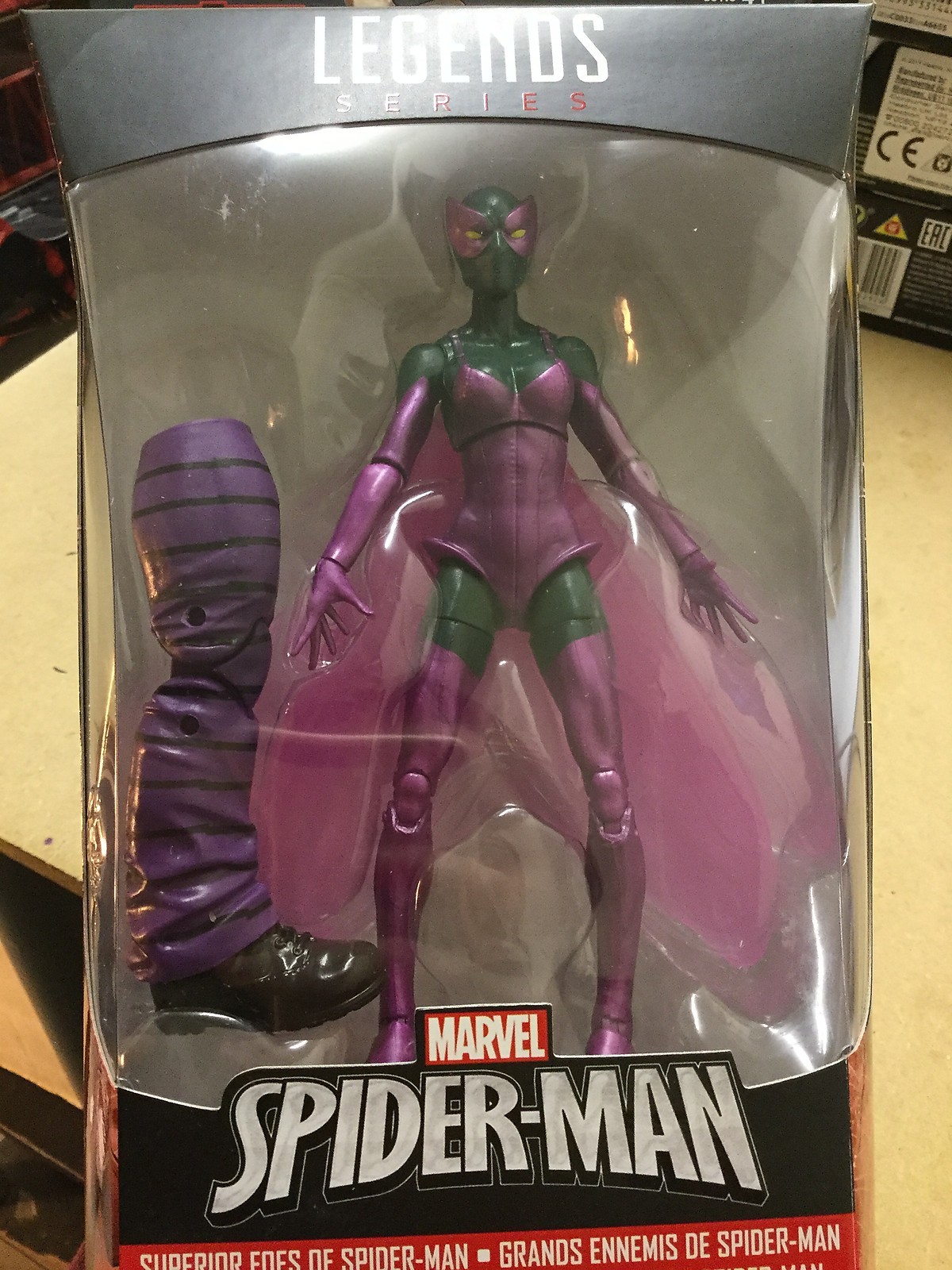 MARVEL LEGENDS ACTION FIGURE SPIDER-MAN BEETLE - NEW
