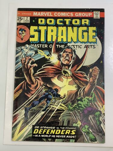 TWO BOOKS Doctor Strange #2 and #8 Marvel Bronze Age 1974 - Picture 1 of 6