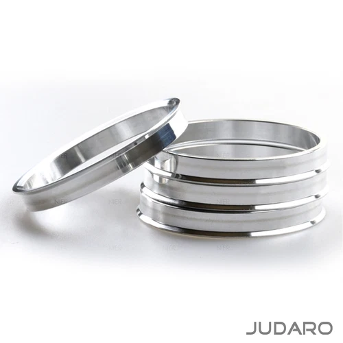 4 centering rings aluminium aluminium 72.6 - 57.1 Audi Mercedes VW Seat Skoda BMW rims