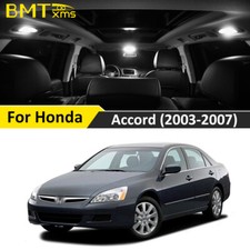 15x Interior Led Lights White Bulbs White Package Kit For Honda Accord 2003-2007