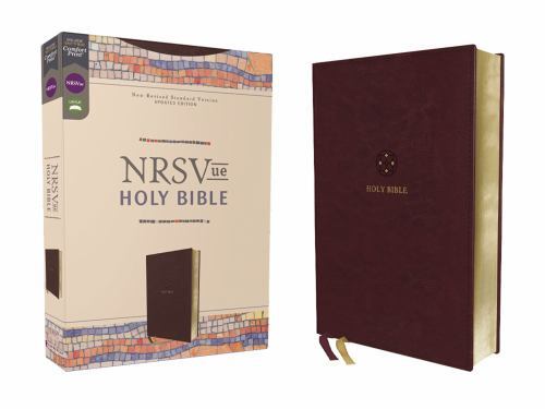 NRSVue, Holy Bible, Leathersoft, Burgundy, Comfort Print by ... - - Image 3