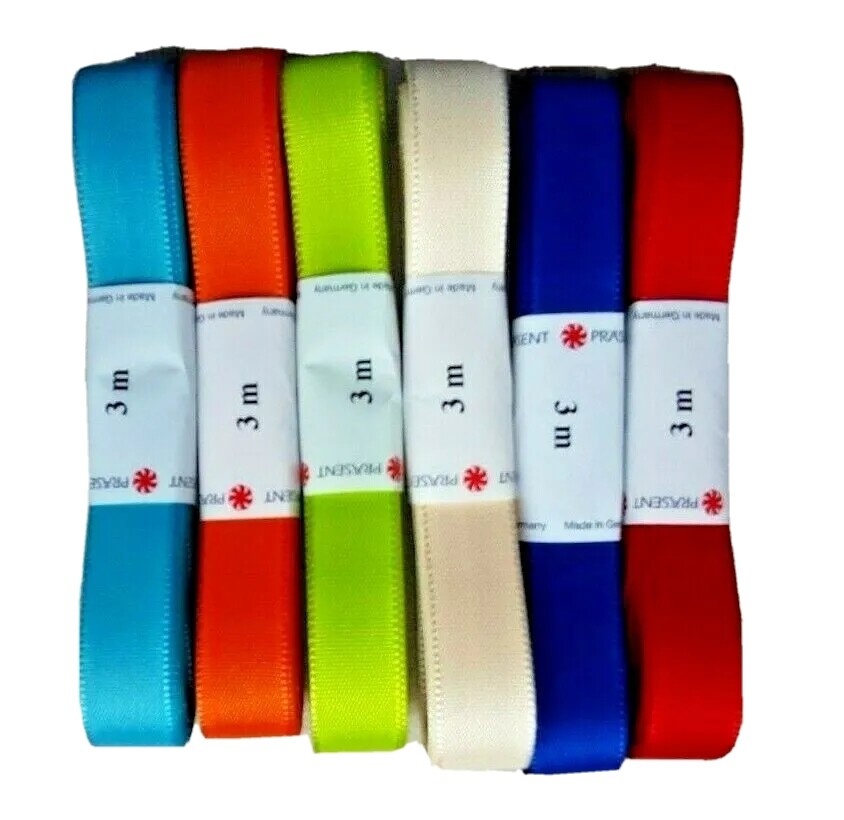 Schleife buntes Schleifenband Geschenkverpackung farbiges Textilband