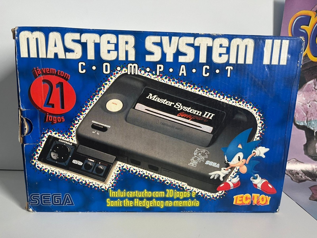 Sega Master System 20 em 1 - Brazil Exclusive - Rare Sega Master System 20 em 1 - Brazil Exclusive - Rare