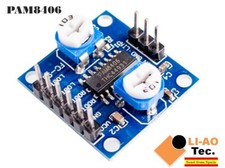 PAM8406 Digital Amplifier Board With Volume Potentiometer 5Wx2 Stereo