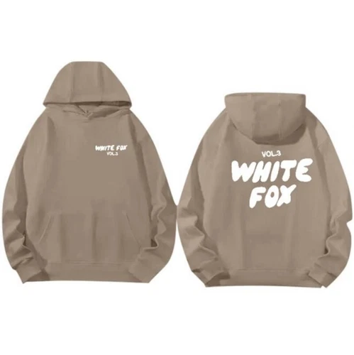 Women Girls Black ⭐Fox ⭐Hoodie Hooded Sweatshirt Pullover Casual Sports Tops - Picture 4 of 31