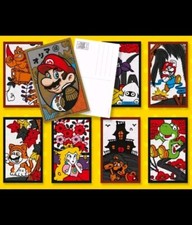 Nintendo Mario Hanafuda Postkartenset (8 Stü...