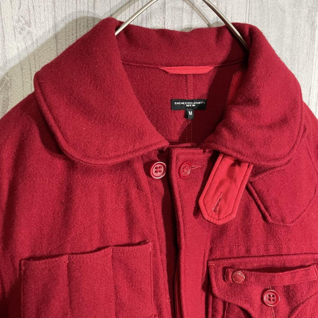 Engineered Garments Wool Cruiser Jacket Red size-M | eBay Engineered Garments Wool Cruiser Jacket Red size-M | eBay