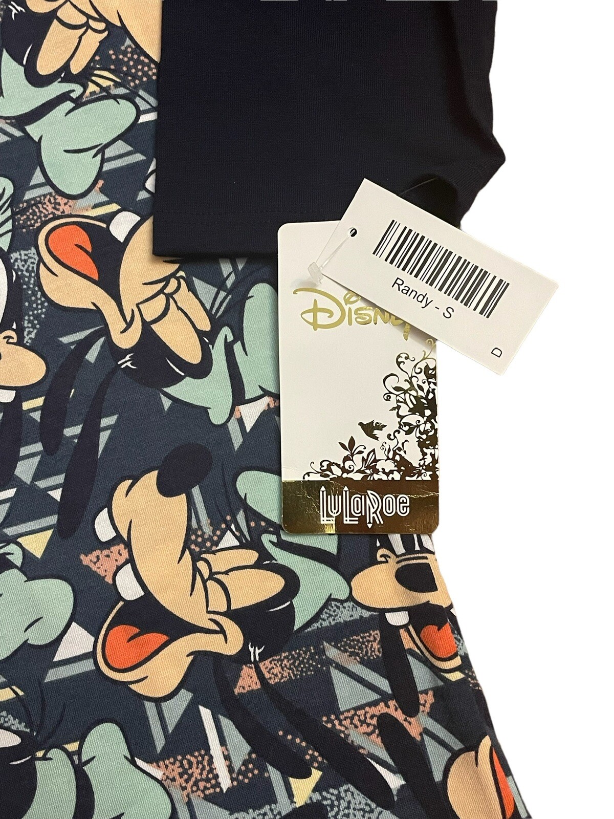 Small Randy LuLaRoe Womens Small Randy Tee Disneys Goofy Hard To Find Print ...