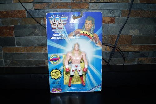 1996 WWF Just Toys Shawn Michaels Bend-ems Wrestli...
