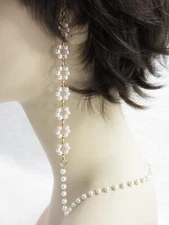 Eyeglass Lanyard Chain Holder Crystal Rhinestone Bead Pearl Sunglass Mask Straps