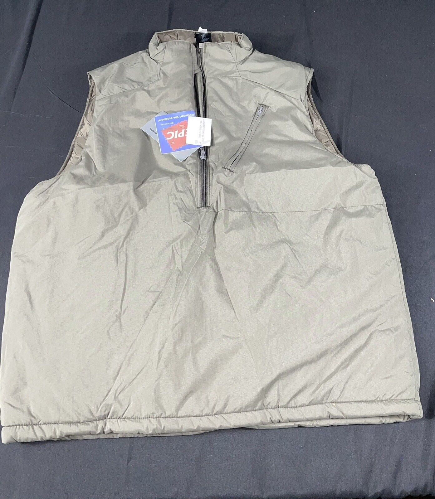 HALYS SEKRI Primaloft PCU Level 7 Vest Shell Large Long New