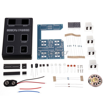DIY Kits Funny Memory Game Console Electronic Kit LED Training Competition NEW