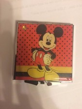 Collector Red Mickey Mouse Square Mirror Compact