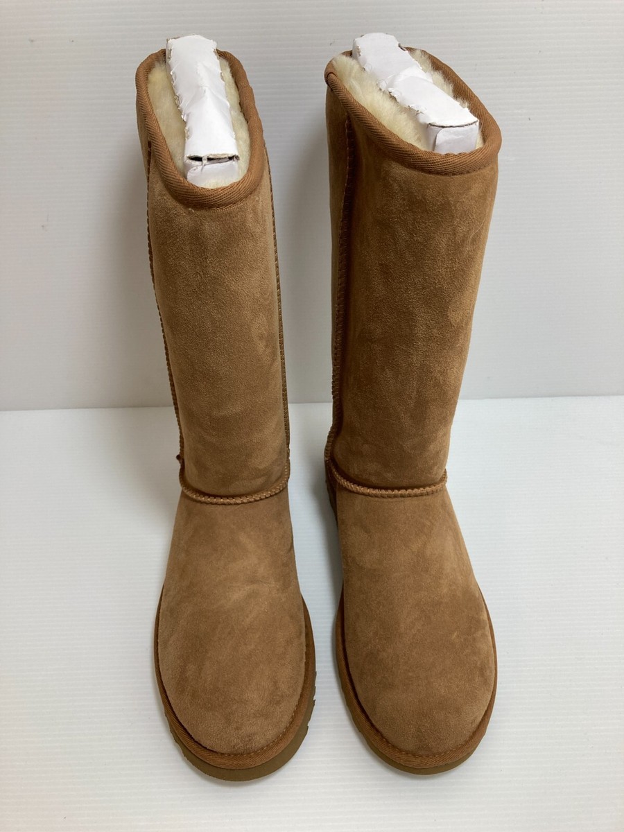UGG CLASSIC TALL II Slip On Sheepskin Boots 1016224 CHESTNUT