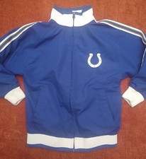 Indianapolis Colts Jacket By Reebok, Kids Unisex Small, Blue, NFL Team Apparel