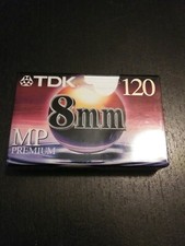 TDK 8mm MP Premium tape P6-120MP NEW