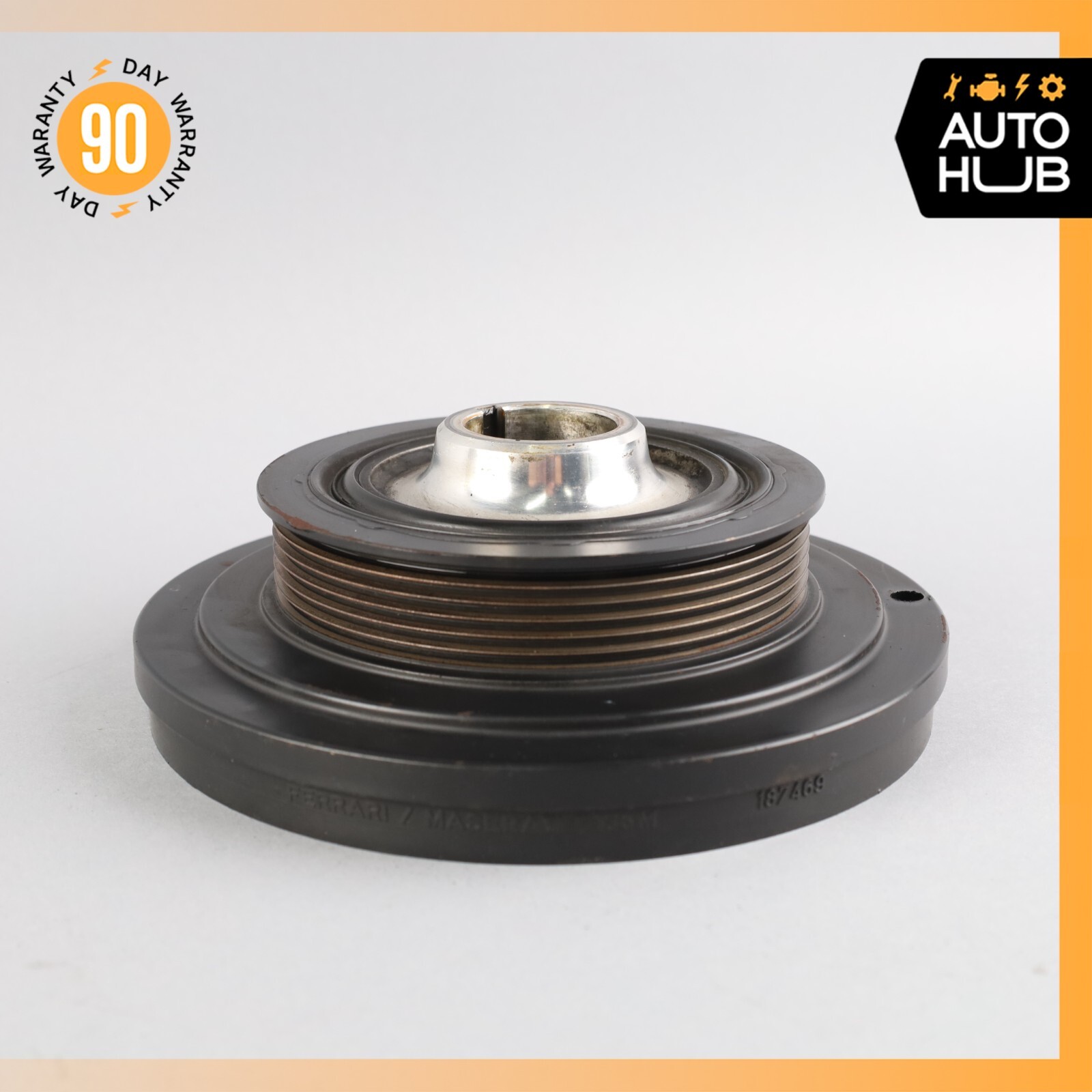 Maserati M138 GranSport Quattroporte Crankshaft Pulley Harmonic Balancer OEM 46k