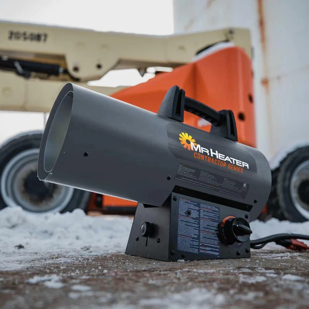 Portable Forced Air Propane Heater Indoor Outdoor Jobsite Warmer Work  60,000 | eBay