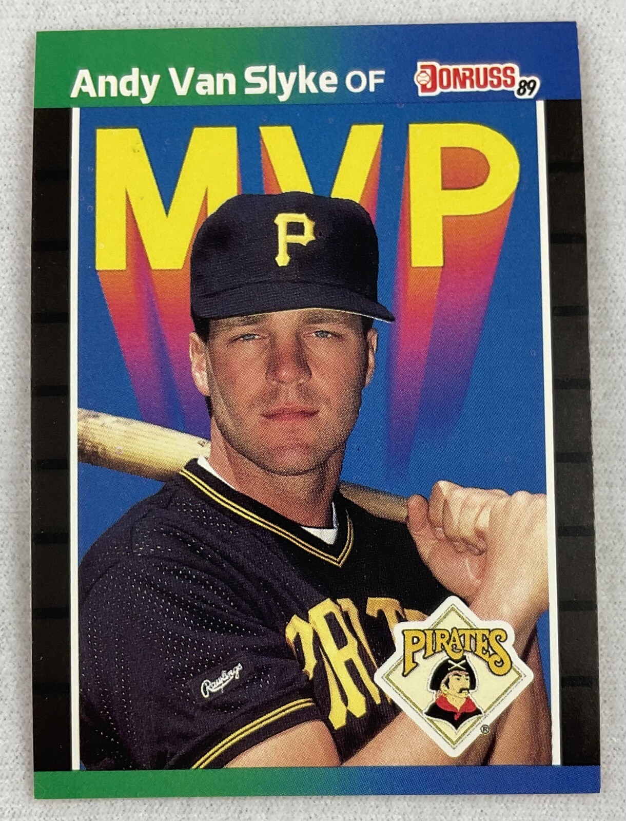1989 Donruss MVP Baseball Card #BC-10-Andy Van Slyke, Pittsburgh Pirates |  eBay