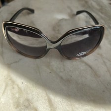 OSCAR BY OSCAR DE LA RENTA Mod1346 Brown/Gold Sunglasses NWT