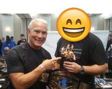 AUTOGRAPHED SIGNED WRESTLING (LJN, 1986) WWF RICKY THE DRAGON STEAMBOAT Figure