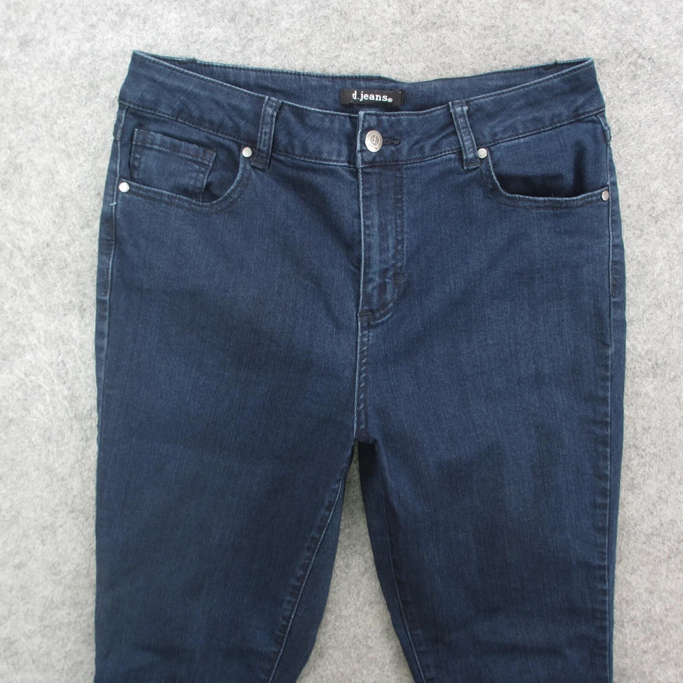 d.jeans Jeans Women's 10 Blue Dark Wash Jegging Jeans - Image 2 of 4