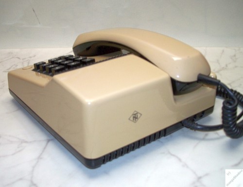 Vintage Telefon Telenorma TN P5 BP antik alt analog Festnetz 10.4118.0652 _eg - Zdjęcie 7 z 9