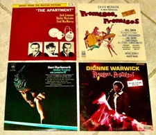 The Apartment/Promises,Promises LP Collection: See photos & description detail.