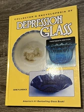 Collectors Encyclopedia of Depression Glass 13th Edition Gene Florence HC