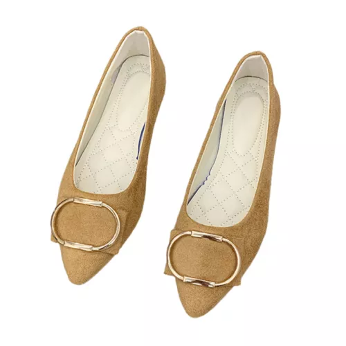 Bequemer modischer eleganter Damenschuh rutschfest flache Schuhe Slipper flache Party - Bild 72 von 75