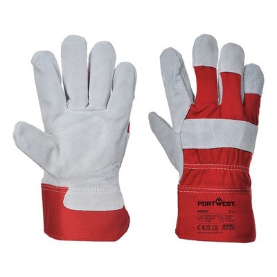 12er PACK(Stk) Portwest A220RERXL Gr.XL Premium Chrome Rigger Handschuh