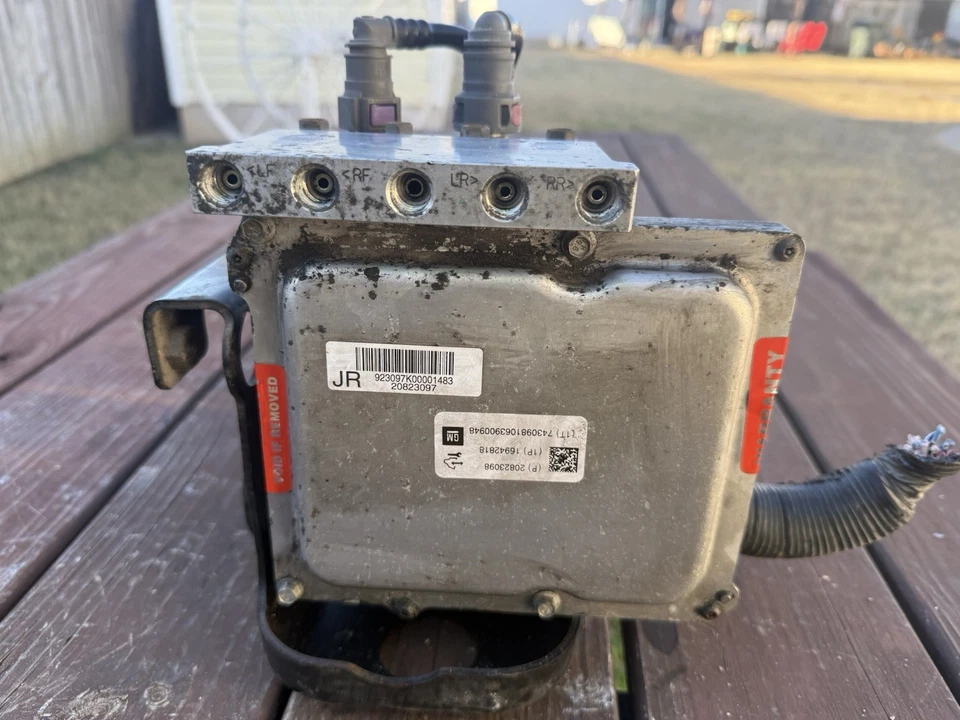 ESCALADE YOKON TAHOE 2008-2013 HÍBRIDO ABS CONJUNTO BOMBA DE FRENO ANTIBLOQUEO OEM Foto 3 de 4