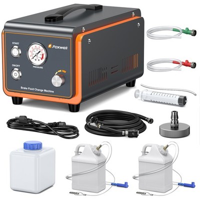 FOXWELL Automobile Brake Oil Change Machine 12V Brake Oil Replacement Machine US