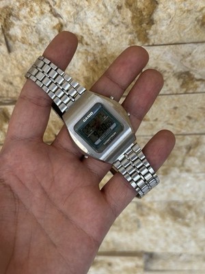 希少！ 腕時計 CASIO CASIOTRON カシオトロン TRN-110 Vintage Casio Casiotron TRN-110 Module 1670 Stainless Steel