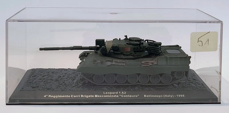 Leopard 1 A2 Bellinzago 1998 1/72 Atlas - Image 2 of 3