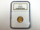1939 Lincoln Cent  NGC MS-66 Red    SN8802 — photo 1