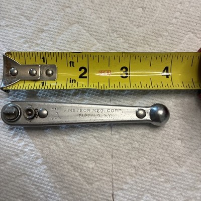 Vintage Meteor Mfg. 1/4'' Drive Ratchet