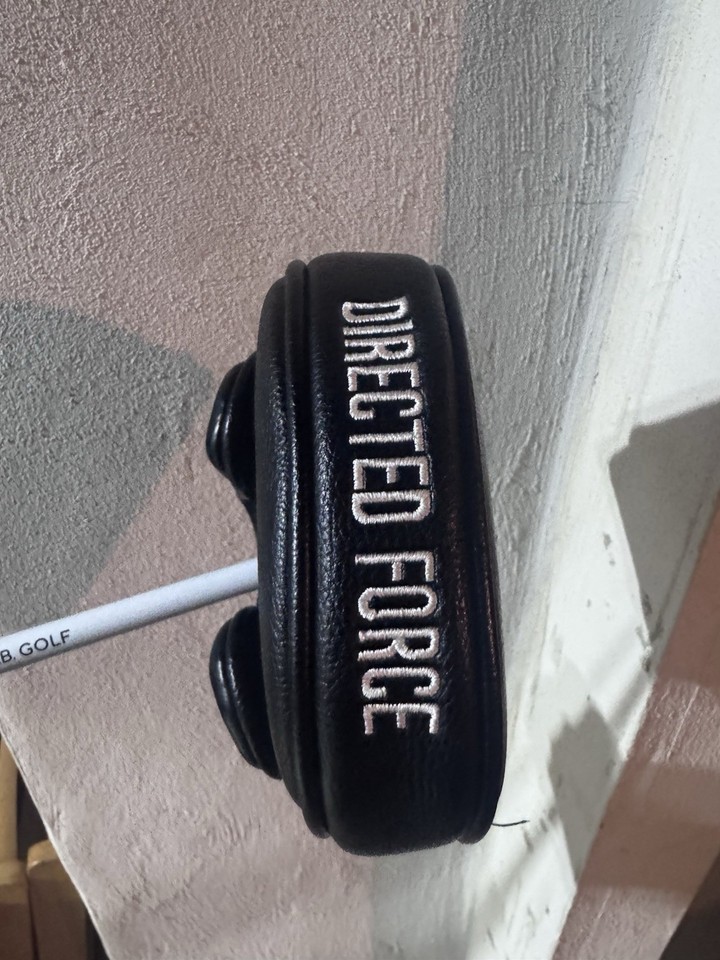 Lab Golf DF 2.1 Putter 46''/79.5° Broomstick Sweeper with White Accra ...